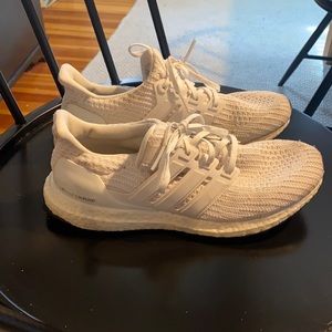 White adidas Ultra boost women’s size 8.5